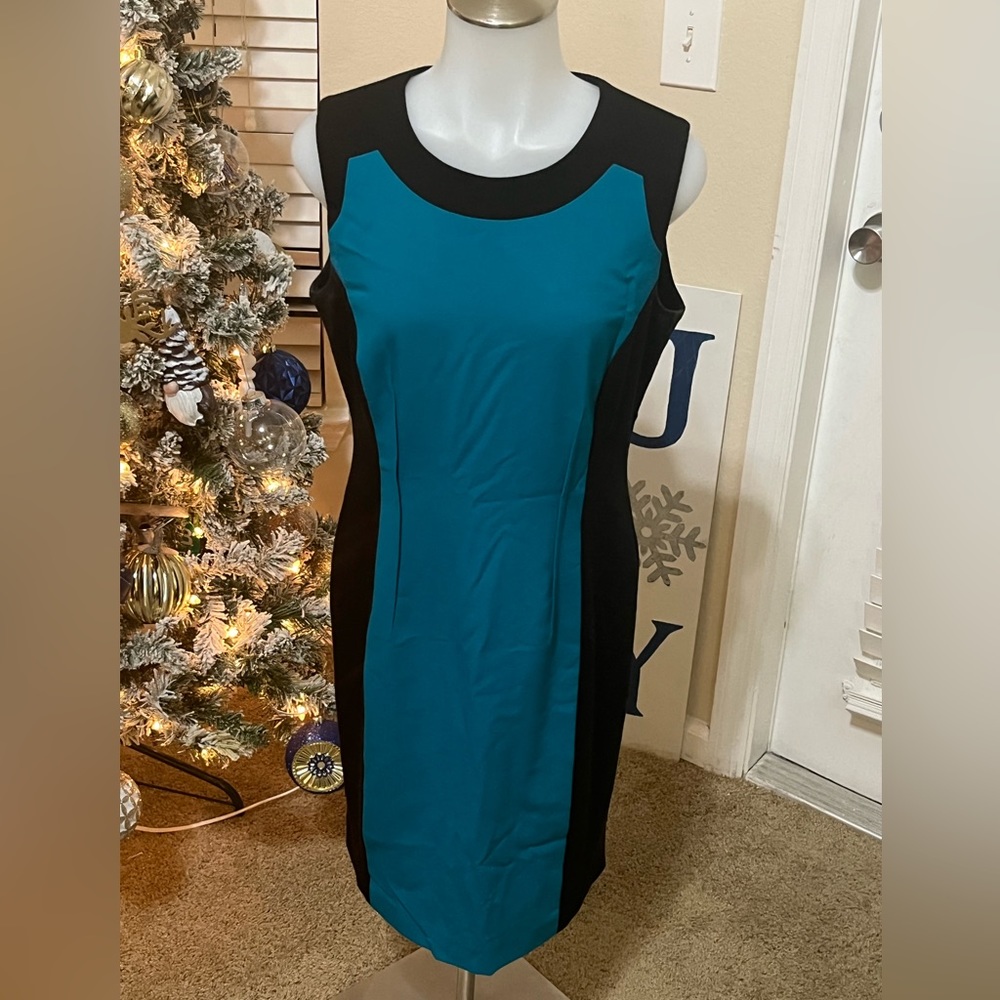 Calvin Klein Color Block Dress